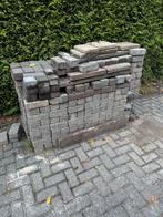 Betonklinkers grijs – ca. 7m² – 21x10,5 cm, Tuin en Terras, Tegels en Klinkers, Ophalen, Gebruikt, Klinkers, 5 tot 10 m²
