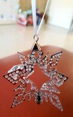 Swarovski kerstornament ster zilverkleurig nieuw, Verzamelen, Swarovski, Ophalen of Verzenden, Nieuw