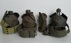 Militaire Veldflessen waterflessen met hoes en riem, Ophalen of Verzenden, Landmacht