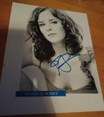 Parker Posey handtekening gesigneerde boekpagina 30x20cm, Ophalen of Verzenden, Zo goed als nieuw, Foto of Kaart