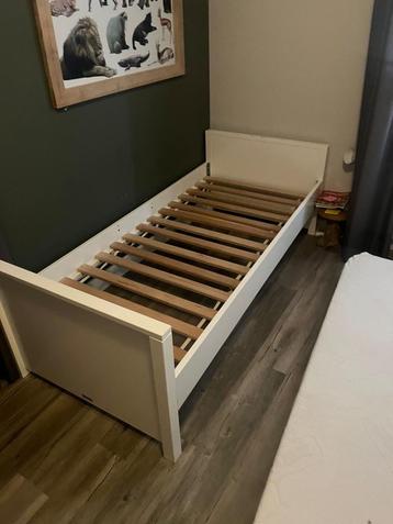 Bopita 1 persoons bed wit 