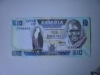 Zambia - 10 Kwacha - Bankbiljet, Postzegels en Munten, Bankbiljetten | Afrika, Zambia, Verzenden
