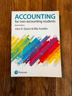Accounting for Non-Accounting Students 9e editie, Ophalen of Verzenden, Gelezen, Vakgebied of Industrie, Dyson & Franklin