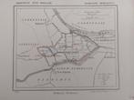 64 / Litho door J. Kuyper uit 1867 van Hekelingen ZH, Ophalen of Verzenden