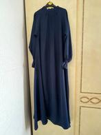 Dames abaya, Kleding | Dames, Verzenden, Nieuw, Blauw, Jurk