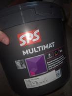 Sps multimat 7021 10liter 2stuks, Ophalen of Verzenden, Nieuw, Zwart, Verf