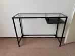 IKEA Vittsjö laptoptafel, Huis en Inrichting, Tafels | Sidetables, Ophalen, Gebruikt, 100 tot 150 cm, Glas