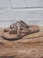 Lazamani - Prachtige leren slippers sandalen maat 39 - Nieuw