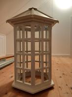 windlicht, zelf gemaakt, hoogte 80 cm, Ophalen, Wit, Nieuw, 75 cm of meer