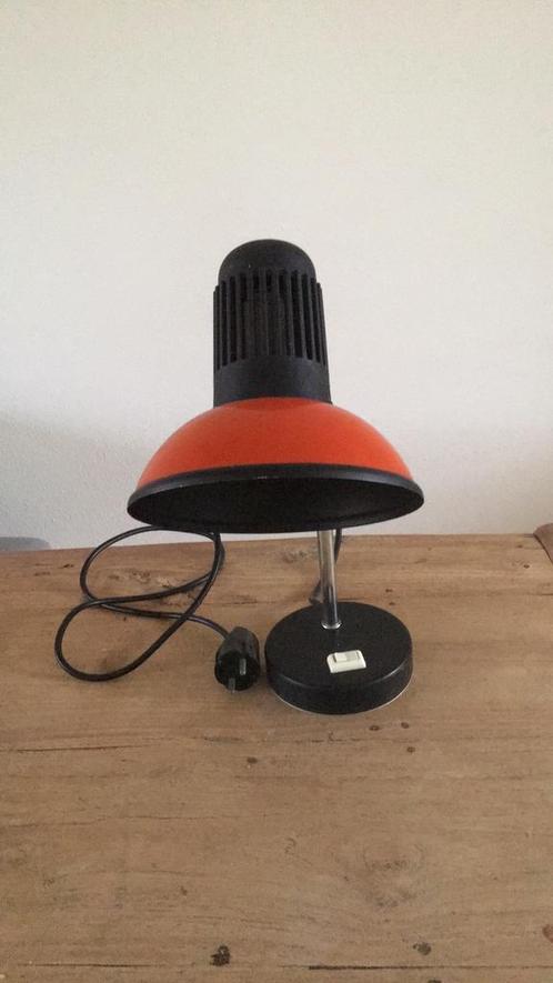 Vintage retro buro lamp, Huis en Inrichting, Lampen | Tafellampen, Zo goed als nieuw, Minder dan 50 cm, Ophalen of Verzenden