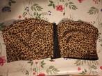 Tijgerprint strapless bh nieuw maat 3xl met voorsluiting, Ophalen of Verzenden, Nieuw, Lingerie of Zwemkleding