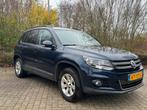 Volkswagen Tiguan 1.4 TSI 90KW BMT 2011 Blauw, Auto's, Voorwielaandrijving, Zwart, 4 cilinders, Blauw