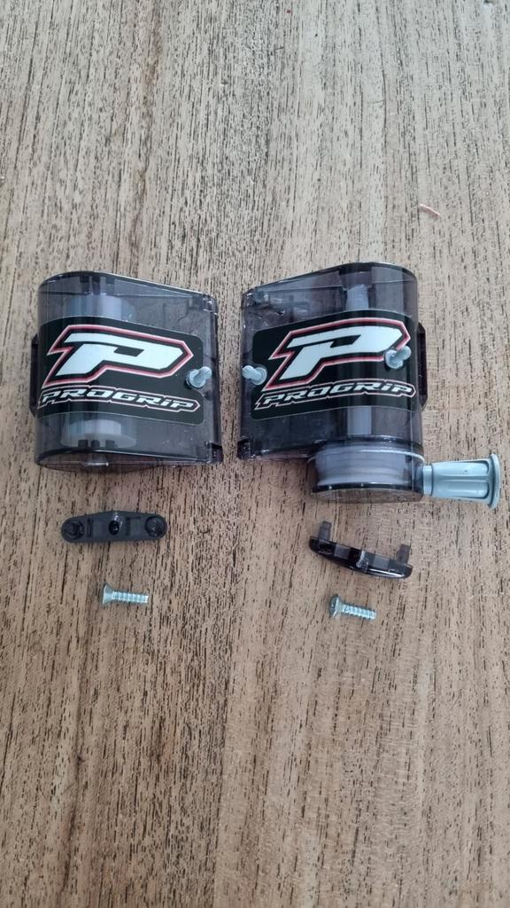 Progrip pro grip xl rolloff systeem roll off cannister, Motoren, Kleding | Motorkleding, Tweedehands, Ophalen of Verzenden