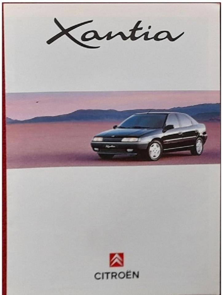 Citroen Xantia, brochure uit 3/1993, Boeken, Auto's | Folders en Tijdschriften, Zo goed als nieuw, Citroën, Verzenden