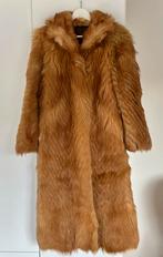 Echte bont jas mantel vos, Kleding | Dames, Jassen | Winter, Ophalen of Verzenden, Gedragen, Maat 38/40 (M), Rood