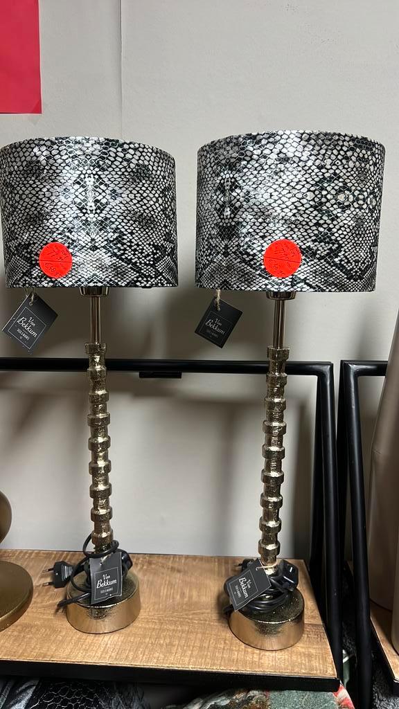 Lampenvoet inclusief kap! (Divers aanbod), Huis en Inrichting, Lampen | Tafellampen, Nieuw, Minder dan 50 cm, Stof, Ophalen