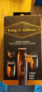 King C Gilette baardtrimmer, Ophalen of Verzenden, Nieuw, Scheren en Epileren