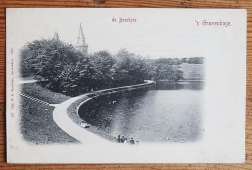 Antiek: 's-Gravenhage / Den Haag De Boschjes ( Waterpartij ), Verzamelen, Ansichtkaarten | Nederland, Zuid-Holland, Voor 1920