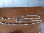 zilveren glaskralen ketting voor in kerstboom, Diversen, Kerst, Ophalen of Verzenden, Gebruikt