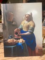 Melkmeisje van Vermeer 41x55cm, Antiek en Kunst, Ophalen
