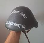 Freiwilliger helfer der grenztruppen ddr nva m56 stahlhelm, Verzamelen, Ophalen of Verzenden, Landmacht, Duitsland, Helm of Baret