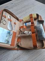 Oude toilet tas met scheermes, Antiek en Kunst, Ophalen of Verzenden, Heren