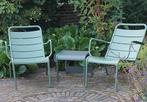 Fermob Luxembourg lounge stoelen + tafeltje, Tuin en Terras, Tuinstoelen, Ophalen of Verzenden, Zo goed als nieuw