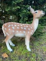 Hert ree Bambi tuinbeeld vijver kabouter bos natuur kerst, Tuin en Terras, Ophalen, Nieuw, Kunststof, Dierenbeeld
