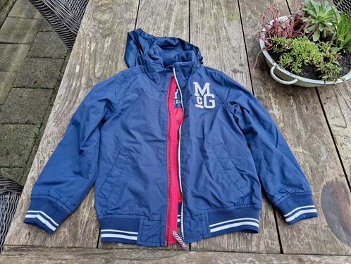 Zomerjas maat 128 McGregor blauw, Kinderen en Baby's, Kinderkleding | Maat 98, Zo goed als nieuw, Jongen, Jas, Ophalen of Verzenden