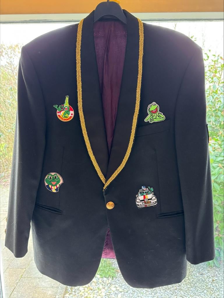Oeteldonk carnavalsjasje Heren maat M/L, Kleding | Heren, Carnavalskleding en Feestkleding, Ophalen of Verzenden, Zo goed als nieuw
