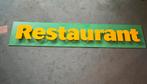 Restaurant reclamebord, Verzamelen, Ophalen of Verzenden, Nieuw, Reclamebord