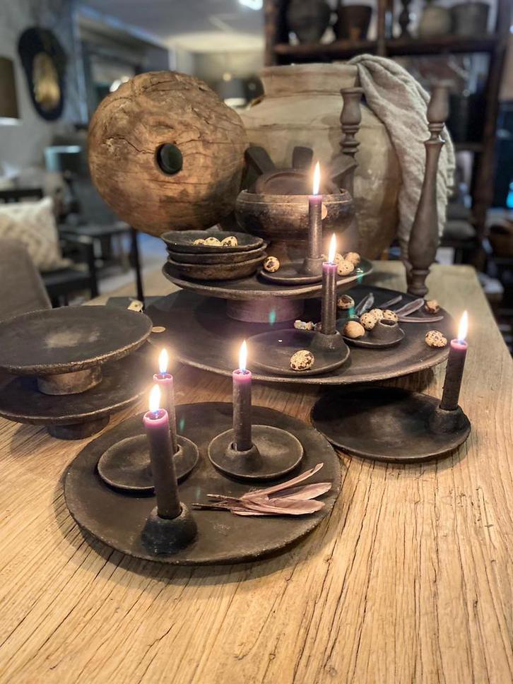 het Jagershuis landelijk stoer beton meubels decoratie uniek, Huis en Inrichting, Tafels | Sidetables, Rechthoekig, Metaal, Ophalen of Verzenden