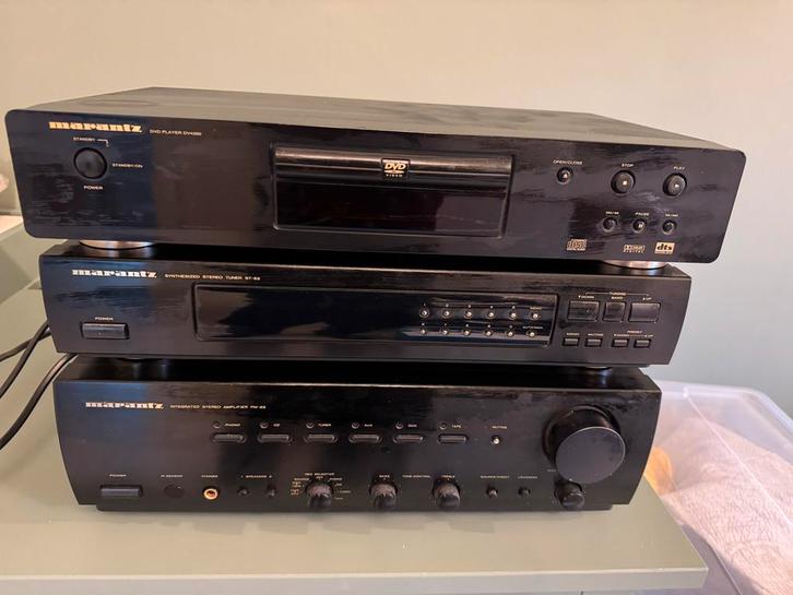 Marantz Audio Set - Versterker, Tuner, DVD Speler, Audio, Tv en Foto, Professionele Audio-, Tv- en Video-apparatuur, Gebruikt