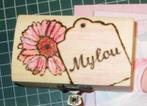 Pyrografie Creamar houten bewerkte cadeautjes, Ophalen of Verzenden, Nieuw, Overige typen, Overige
