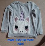 H&M Trui Eenhoorn Maat 122/128, Meisje, Trui of Vest, H&M, Ophalen of Verzenden