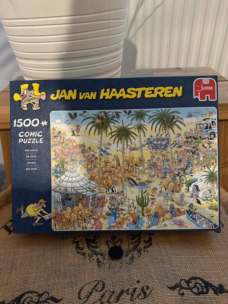 Jan van Haasteren puzzels 1500, Hobby en Vrije tijd, Denksport en Puzzels, Zo goed als nieuw, 500 t/m 1500 stukjes, Ophalen of Verzenden