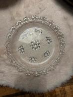 6 Vintage Gebaksbordjes van Masserini Barocco, Huis en Inrichting, Keuken | Servies, Gebruikt, Ophalen of Verzenden, Glas, Bord(en)