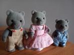 Sylvanian families vintage grijze beren, Kinderen en Baby's, Speelgoed | Poppenhuizen, Ophalen of Verzenden, Zo goed als nieuw
