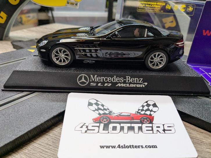 Slotcar 1/32 Scalextric Mercedes SLR McLaren 722 Road Car, Kinderen en Baby's, Speelgoed | Racebanen, Nieuw, Elektrisch, Overige merken