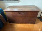 Eikenhouten kist, Ophalen, Gebruikt, 50 tot 100 cm, Eikenhout