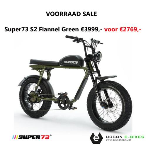 Korting op Super73 fatbikes tijdens VOORRAAD SALE!, Fietsen en Brommers, Elektrische fietsen, Nieuw, Overige merken, Ophalen of Verzenden