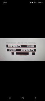 Stickerset ford 8630 powershift, Ophalen of Verzenden