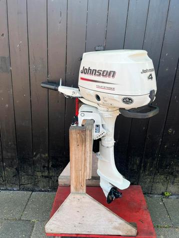 Johnson 4 pk 4 takt kortstaart buitenboordmotor boot motor. beschikbaar voor biedingen