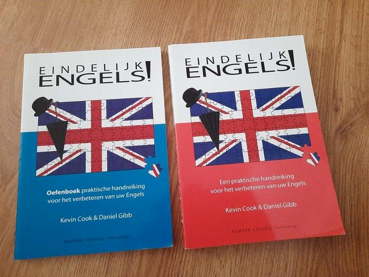 Twee boeken EINDELIJK ENGELS! - Kevin Cook/Daniel Gibb, Boeken, Taal | Engels, Nieuw, Non-fictie, Ophalen of Verzenden