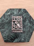 Broche Jeroen Krabbe 1999, Ophalen of Verzenden, Gebruikt, Zilver, Overige materialen