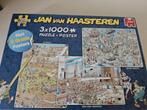 Jan van Haasteren 3x1000 Puzzels - Compleet!, Ophalen of Verzenden, 500 t/m 1500 stukjes, Gebruikt, Legpuzzel