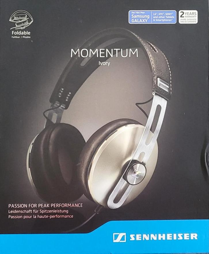 Sennheiser M2 AEG Momentum Ivory, Audio, Tv en Foto, Koptelefoons, Nieuw, Sennheiser, Ophalen