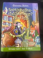 Geronimo Stilton - Snottebellenslakkensoep? Heerlijk!, Fictie algemeen, Geronimo Stilton, Ophalen of Verzenden, Zo goed als nieuw