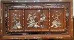 Chinese wanddecoratie met parelmoer inleg, Antiek en Kunst, Kunst | Niet-Westerse kunst, Ophalen of Verzenden