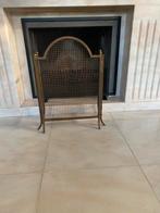 Koperen Openhaardrek Retro Vintage, Huis en Inrichting, Kachels, Gebruikt, Overige soorten, Ophalen of Verzenden, Vrijstaand